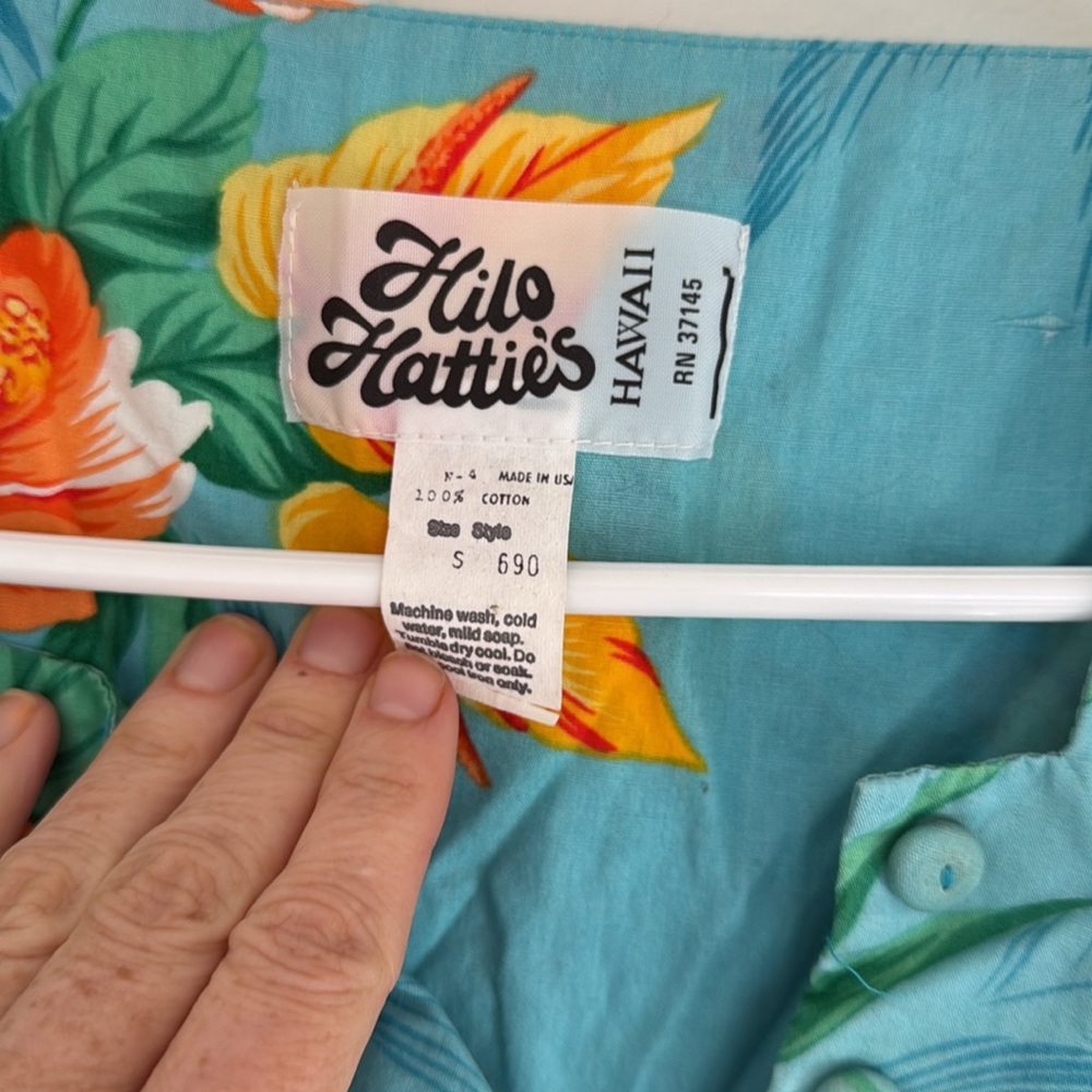Hilo Hattie muumuu small EUC vintage - Picture 3 of 3
